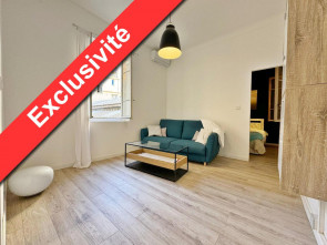 Appartement rénové en Vente à Nice / 2 pièces 28m2
